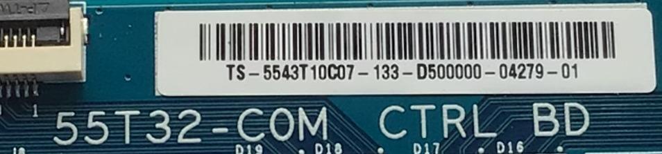 T-CON PARA TV VIZIO / NUMERO DE PARTE 55.43T10.C07 / 55T32-COM / CTRL BD / 5543T10C07 / D500000 / PANEL BOEI430WQ1 / TPT430WR-QVN03.U / DISPLAY T430QVN03.8 / MODELOS M43Q6-J04 / M43Q6-J04 LBVAG5KX / V435-J01 / V435-J01 LTPWE6WZ - Imagen 2